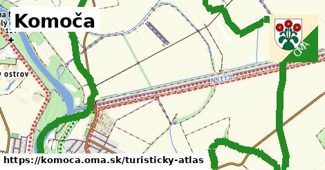 ikona Turistická mapa turisticky-atlas v komoca