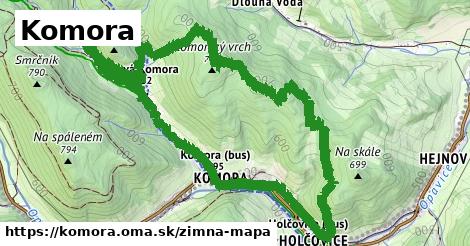 ikona Zimná mapa zimna-mapa v komora