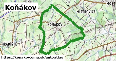 ulice v Koňákov