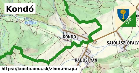 ikona Zimná mapa zimna-mapa v kondo