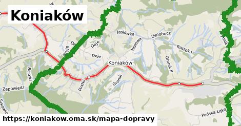 ikona Mapa dopravy mapa-dopravy v koniakow