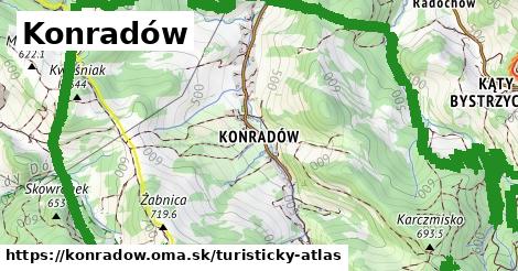 ikona Turistická mapa turisticky-atlas v konradow