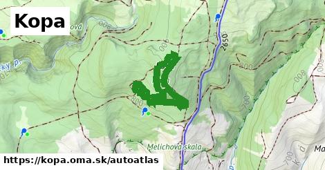 ikona Mapa autoatlas v kopa