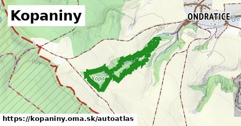 ikona Mapa autoatlas v kopaniny