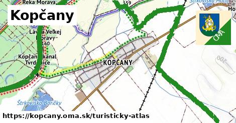 ikona Turistická mapa turisticky-atlas v kopcany