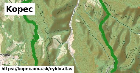 ikona Kopec: 0 m trás cykloatlas v kopec