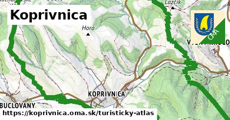 ikona Turistická mapa turisticky-atlas v koprivnica