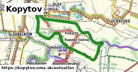 ikona Mapa autoatlas v kopytov