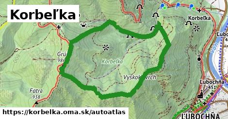 ikona Mapa autoatlas v korbelka