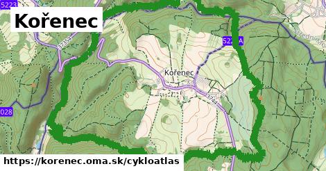 ikona Cyklo cykloatlas v korenec