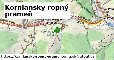 ikona Mapa autoatlas v korniansky-ropny-pramen