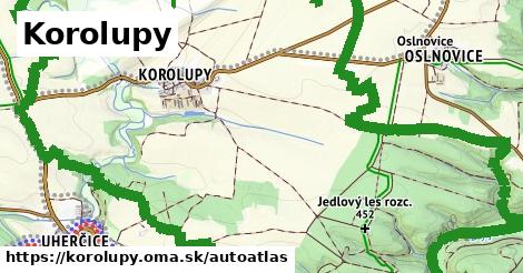 ikona Mapa autoatlas v korolupy