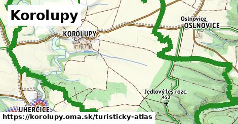 ikona Turistická mapa turisticky-atlas v korolupy