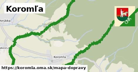 ikona Mapa dopravy mapa-dopravy v koromla