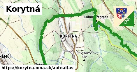 ikona Mapa autoatlas v korytna