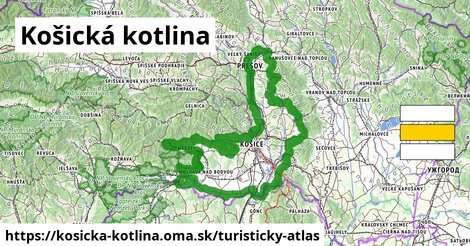 ikona Turistická mapa turisticky-atlas v kosicka-kotlina