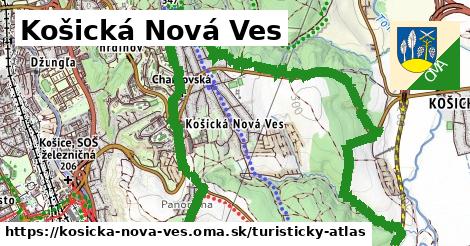 ikona Košická Nová Ves: 0 m trás turisticky-atlas v kosicka-nova-ves