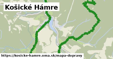 ikona Košické Hámre: 0 m trás mapa-dopravy v kosicke-hamre