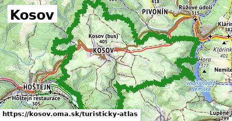 ikona Turistická mapa turisticky-atlas v kosov