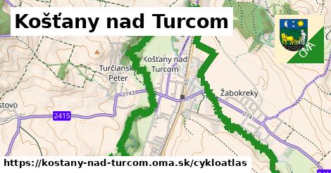 ikona Cyklo cykloatlas v kostany-nad-turcom