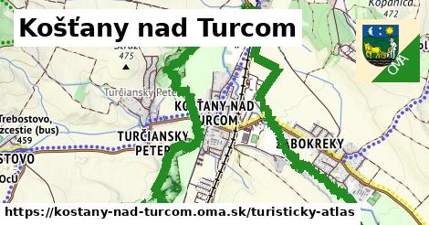 ikona Turistická mapa turisticky-atlas v kostany-nad-turcom