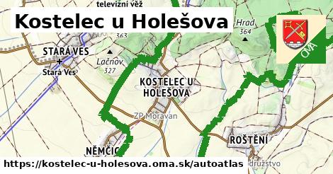 ikona Mapa autoatlas v kostelec-u-holesova