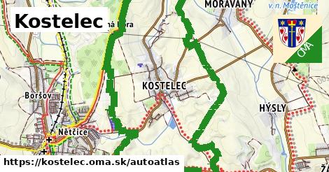 ikona Mapa autoatlas v kostelec