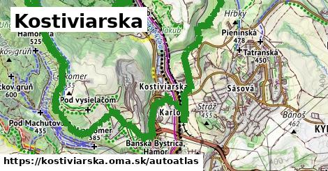 ikona Mapa autoatlas v kostiviarska