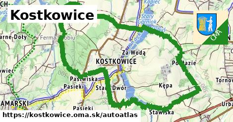 ikona Mapa autoatlas v kostkowice