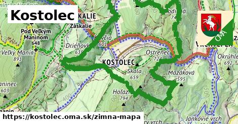 ikona Zimná mapa zimna-mapa v kostolec