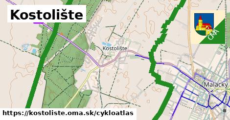 ikona Cyklo cykloatlas v kostoliste