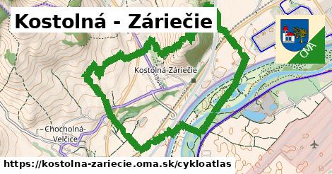 ikona Cyklo cykloatlas v kostolna-zariecie