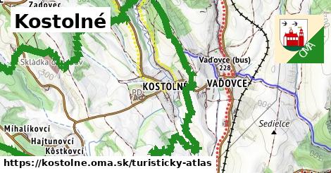 ikona Turistická mapa turisticky-atlas v kostolne