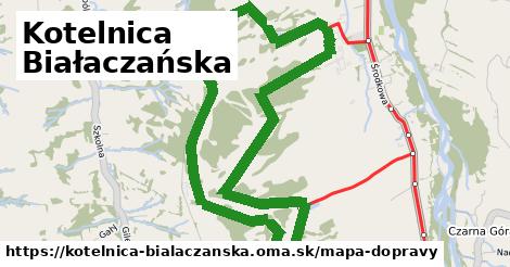 ikona Mapa dopravy mapa-dopravy v kotelnica-bialaczanska
