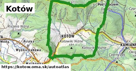 ikona Mapa autoatlas v kotow