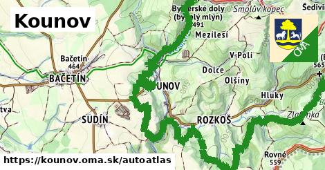 ikona Mapa autoatlas v kounov