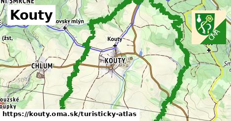 ikona Turistická mapa turisticky-atlas v kouty