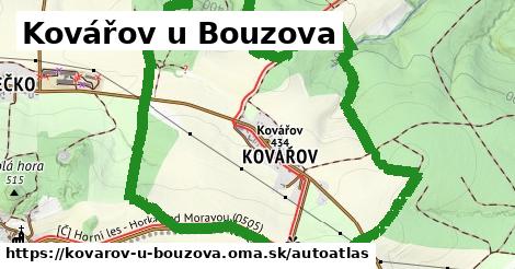 ulice v Kovářov u Bouzova