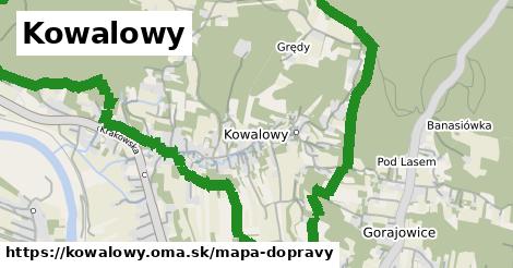ikona Mapa dopravy mapa-dopravy v kowalowy