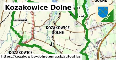 ulice v Kozakowice Dolne