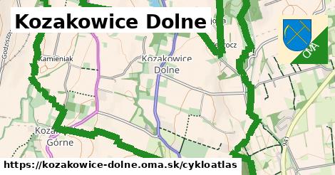 ikona Cyklo cykloatlas v kozakowice-dolne