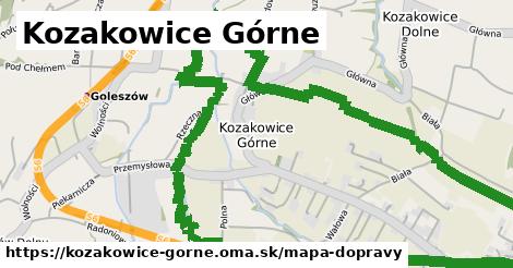 ikona Mapa dopravy mapa-dopravy v kozakowice-gorne