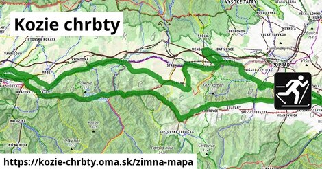 ikona Zimná mapa zimna-mapa v kozie-chrbty