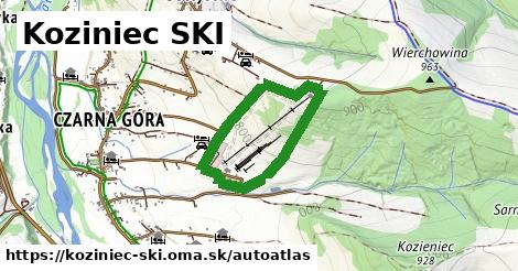 ikona Mapa autoatlas v koziniec-ski