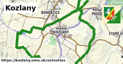 ikona Mapa autoatlas v kozlany