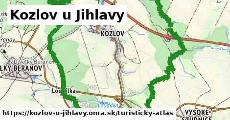ikona Turistická mapa turisticky-atlas v kozlov-u-jihlavy