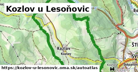 ikona Mapa autoatlas v kozlov-u-lesonovic