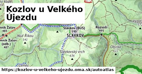 ikona Mapa autoatlas v kozlov-u-velkeho-ujezdu