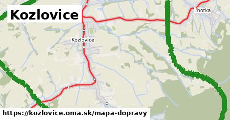 ikona Mapa dopravy mapa-dopravy v kozlovice