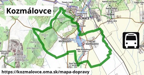 ikona Mapa dopravy mapa-dopravy v kozmalovce